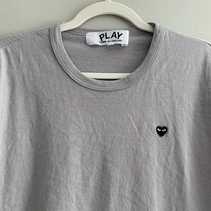 Comme de Garçons t-shirt with black heart